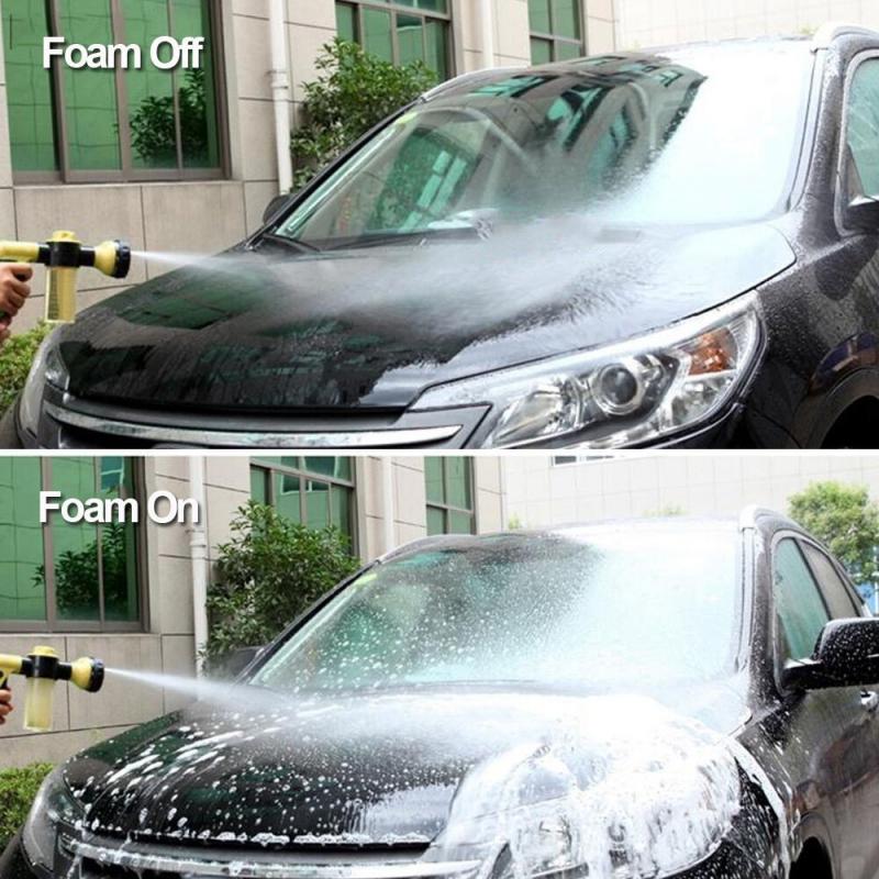 Car Water Spray Gun Washing Machine Car Washing Machine Garden Watering Hose Nozzle Sprinkler Foam Cleaning Water Gun