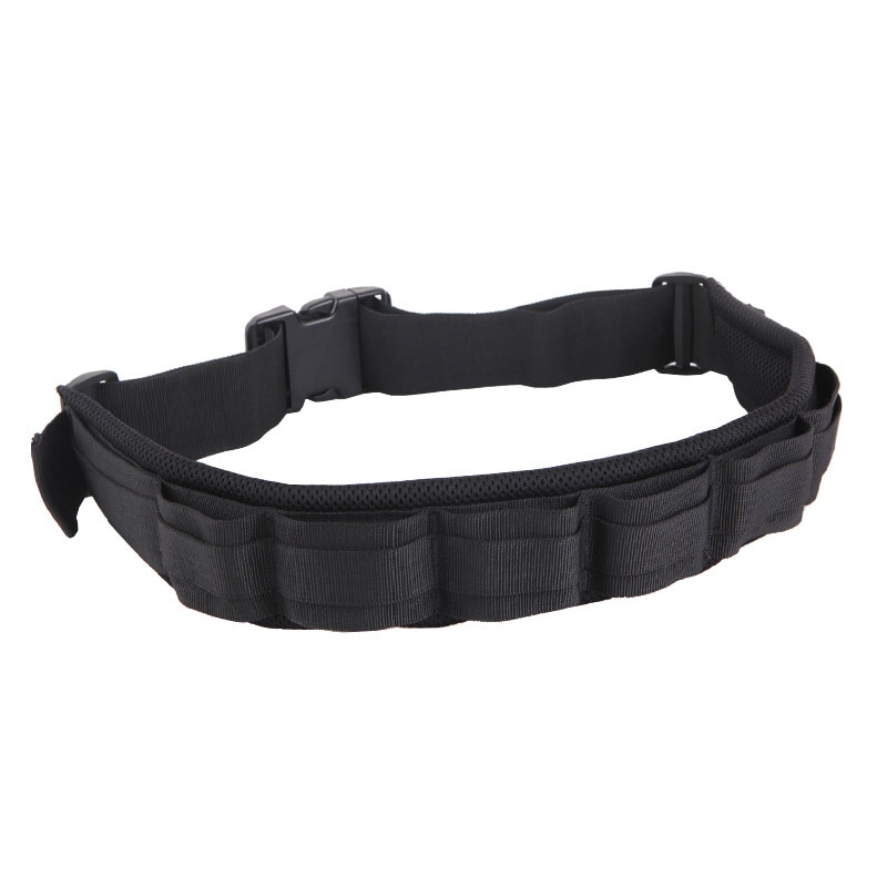 Photo Adjustable Black Strap DSLR Padded Camera Waist Belt Holder w/ Nylon Functional Soft Padded Lens Bag Pouch Case