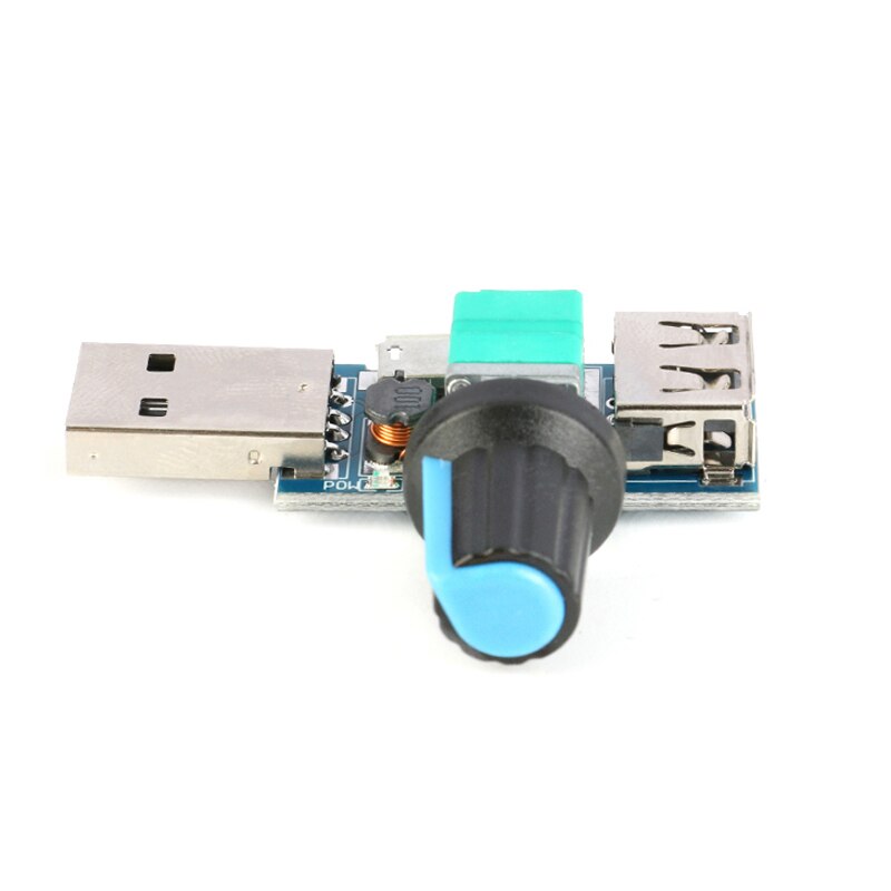 DC 4V-12V 5W XY-FS USB Fan Stepless Governor USB Fan Speed Controller Multi-Gear Auxiliary Cooling Tool