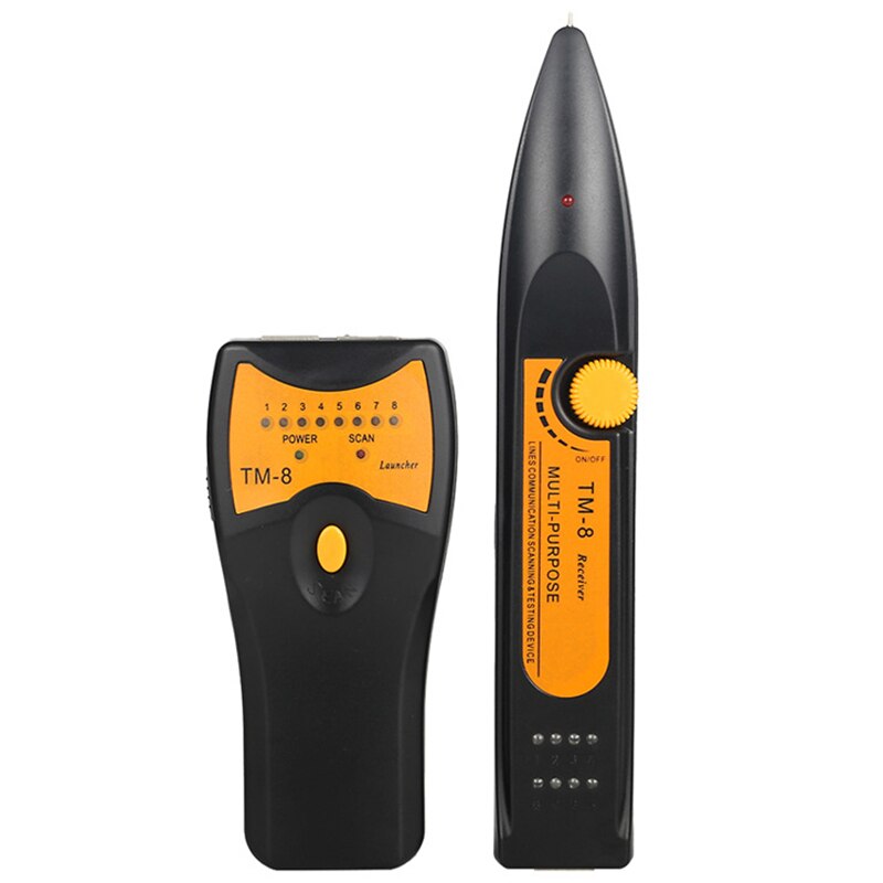 Network Cable Tester Line FinderTM-8 RJ11 Telephone Line Tracker Cat5 Cat5A Cat6 Cat6A Cat6E RJ45 LAN