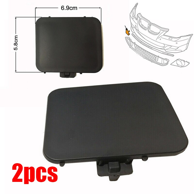 Parachoques delantero remolque ojo gancho tapa para BMW E60 5 Series 2003 M Trim