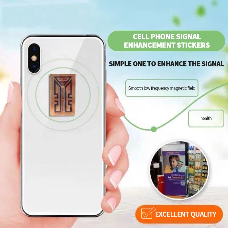 Cell Phone Signal Boosters Mobile antenna amplifier For SP-5 Cell Phone Booster Stickers Radiation Protection Sticker