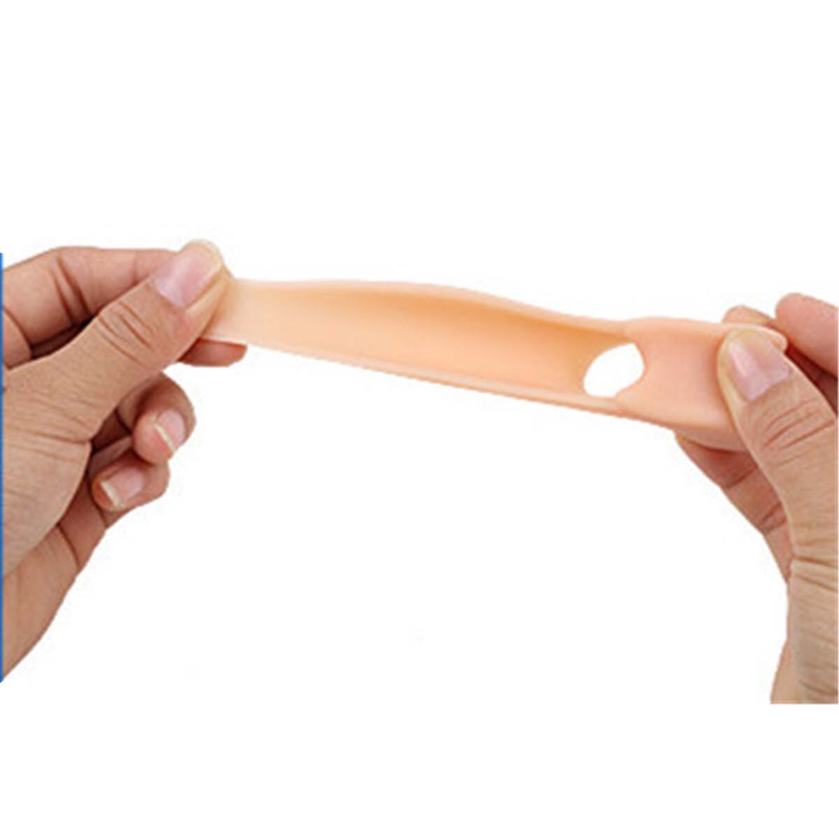 1Pair Silicone Gel Toe Separators Straightener Bunion Protector Cushion Pad Pain Relief Stretchers Health Care Products