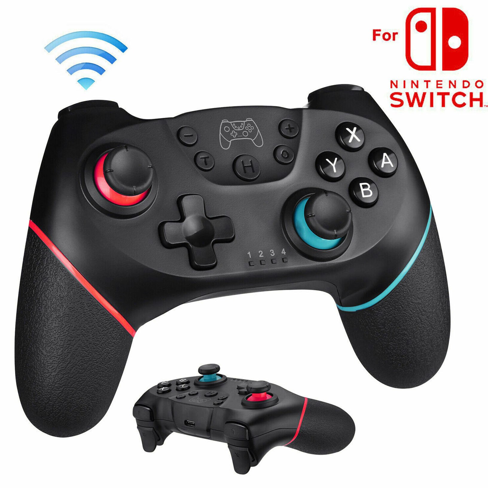 Turbocharging/Capture/Home Functie Ingebouwde 3.7V/500Mah Lithium Ion Batterij Game Controller Usb Opladen kabel