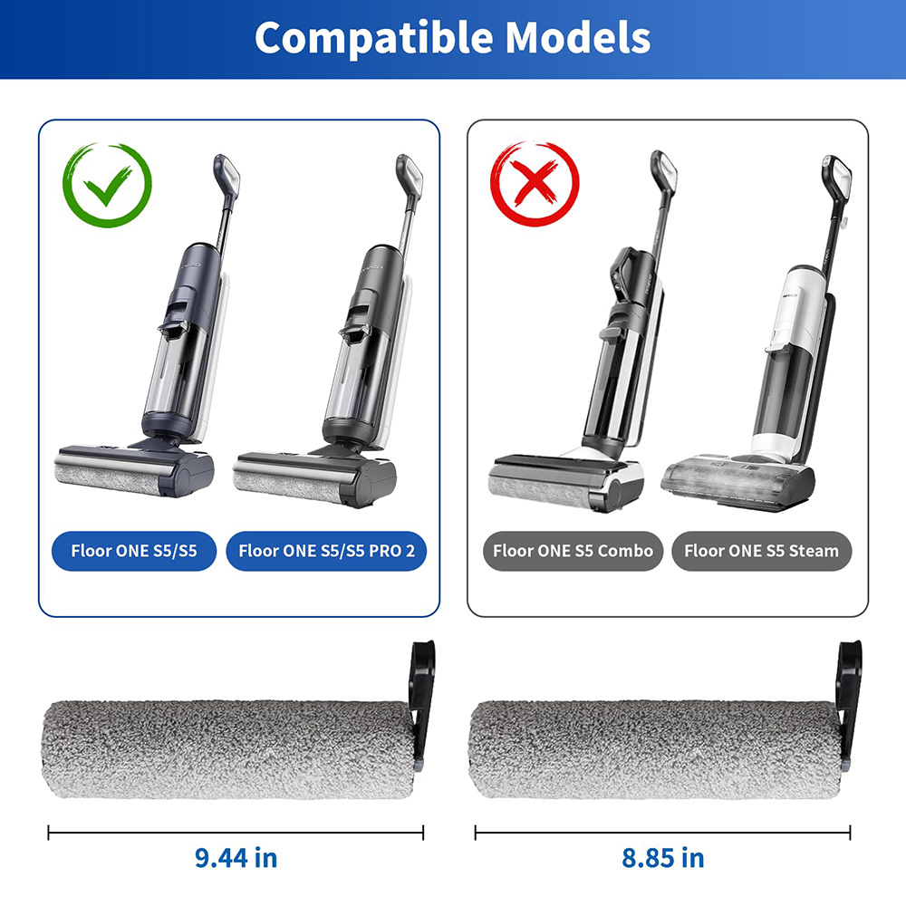 Rullo a spazzola per Tineco pavimento uno S5 / S5 pro2 parti rullo spazzola filtro HEPA bagnato asciutto aspirapolvere accessori di ricambio