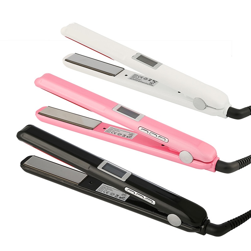Hair Care Ultrasonic Infrared Hair Straightener Cold Flat Iron Hair Treament Styler Therapy Conditioning Tools