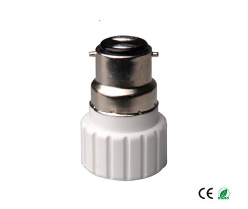B22 to gu10 adapter lys fatning adapter  b22 to gu10 lampe holder konverter, ce rohs installere  gu10 spotlights i  b22 fatning