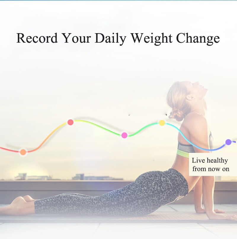 LED Digital Smart Electronic ​Scale BMI Bathroom Body Fat Scale Body Composition Analyzer Bluetooth-compatible Android IOS APP