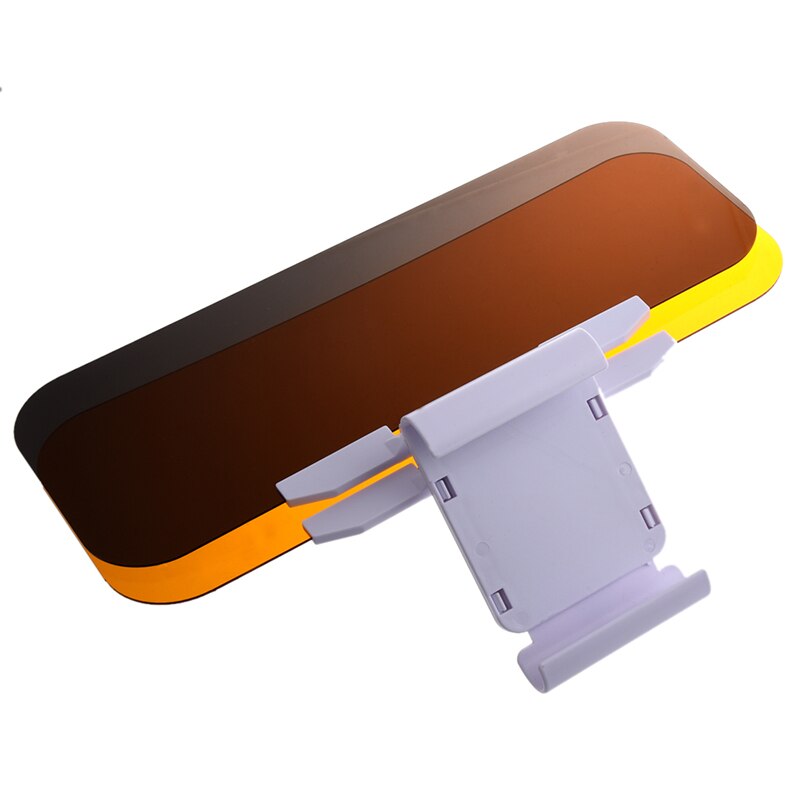Clear Yellow No Glare Flip out Sun Visor Extender for Car Auto