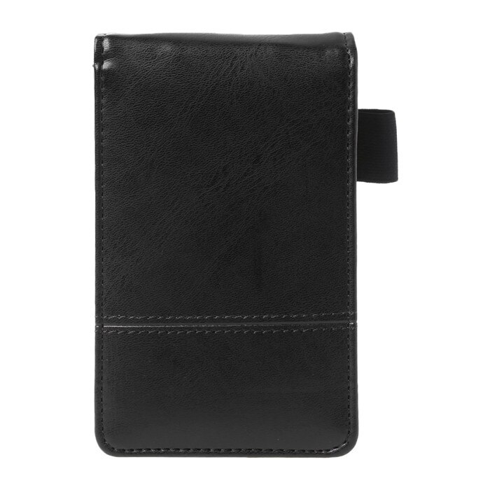 Pocket A7 Notebook Lederen Cover Notepad Memo Dagboek Planner Met Rekenmachine Zakelijke Werk Kantoor Benodigdheden: BK