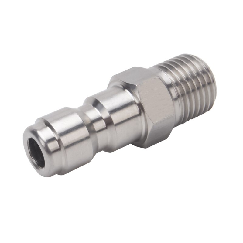Hogedrukreiniger Sneeuw Foam Quick Connector 1/4 Inch Te Spuiten-Gun Wand Lance Adapter Quick Disconnect Release Montage