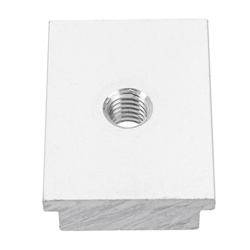 10 stk  m6/m8 t- spor glidemutter aluminiumslegering t spormutter for trebearbeidingsverktøy jigger skrue sporfeste tp -0150