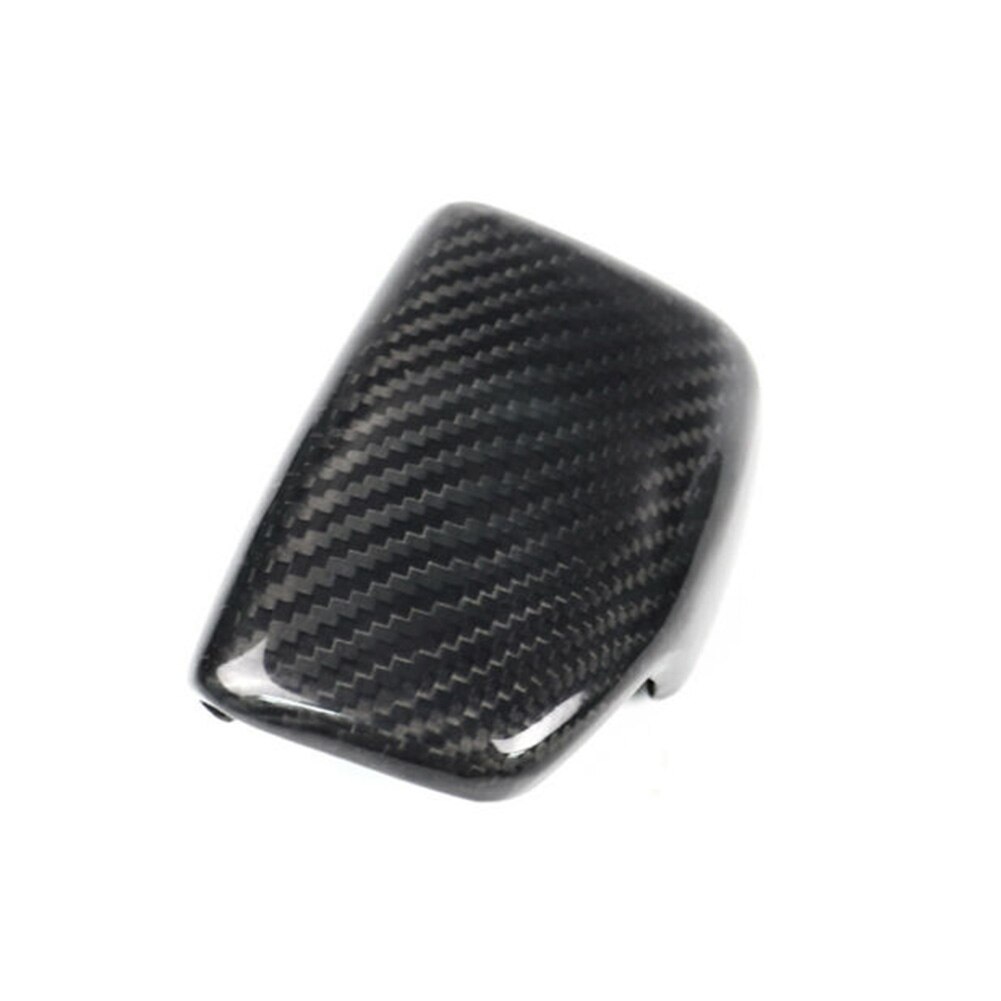 1Pc Carbon Fiber Versnellingspookknop Head Cover Voor A4 S4 S5 RS5 B9 A5