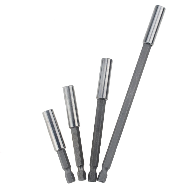 1/4 "Hex Rod Shank Lange Steel Schroevendraaier Tip Houder 1Pc Extension Bit Set Extensions Quick Change Handje socket