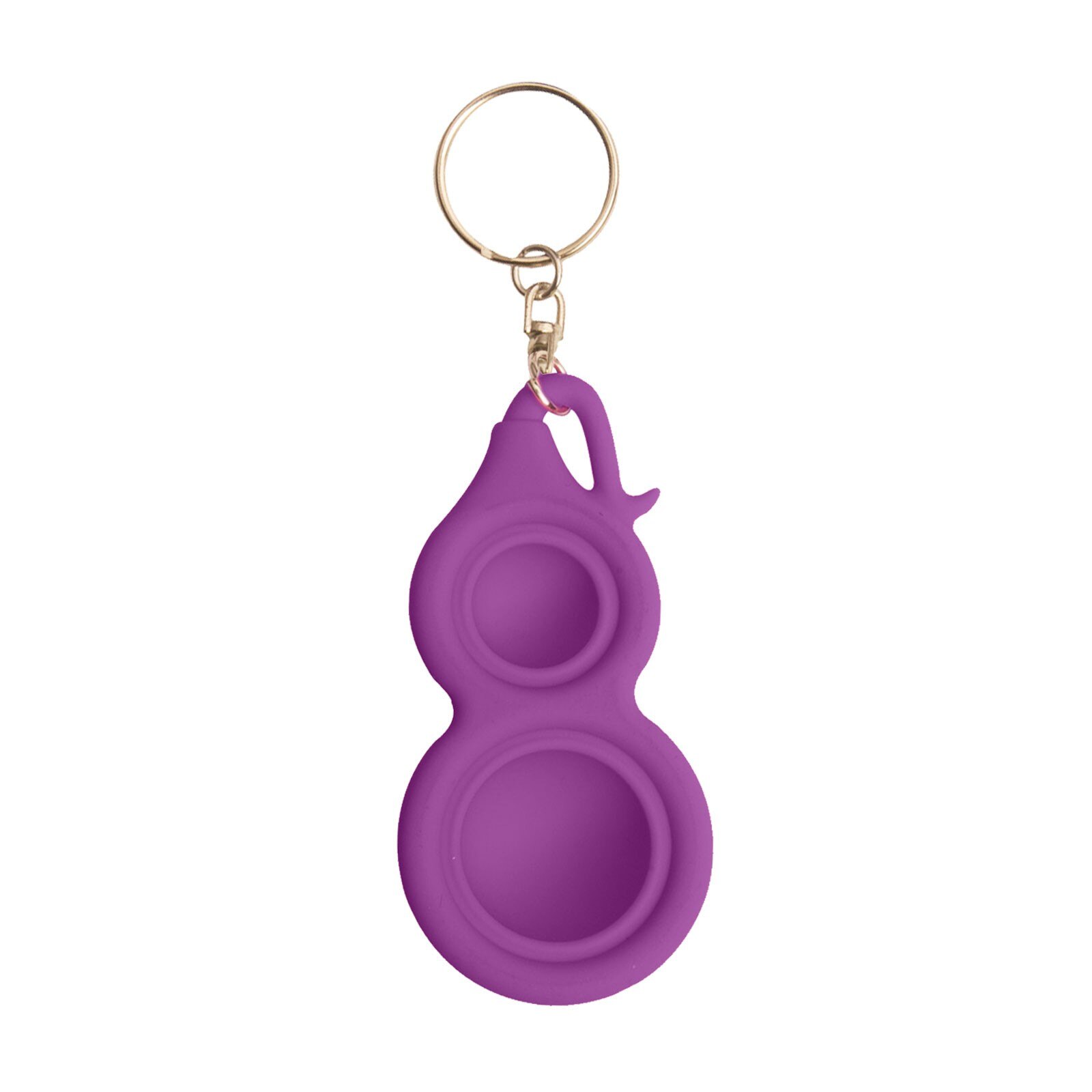 1pc Cheap Fidget Simple Dimple Toys Dimple Pressure Release Toy Stress Reliever Mini Keychain Decompression Toy