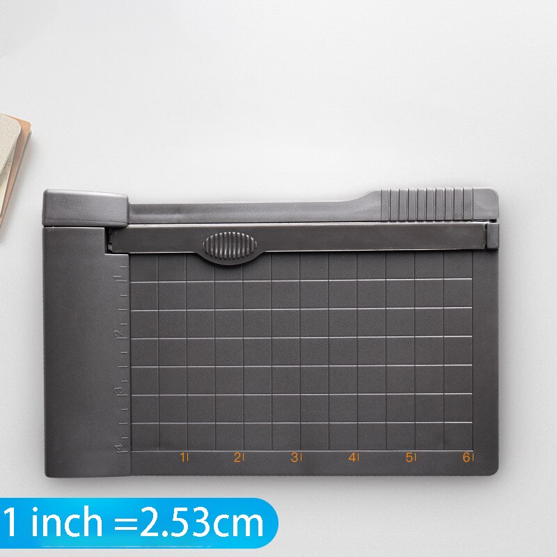 13931 Mini Paper Trimmer A5 Photo Paper Guillotine Built-in Ruler Mini Paper Cutter Office School Stationery Cutting Supplies