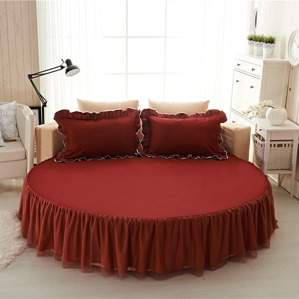 3 stücke Bett einstellen 200/220 Cm Bett Blatt 100% Baumwolle Ausgestattet Blatt 1 stücke Runde Bett Felsen + 2 stücke kissenbezug Weich Blatt Königin Bettwäsche: 5T / 200cmX200cm