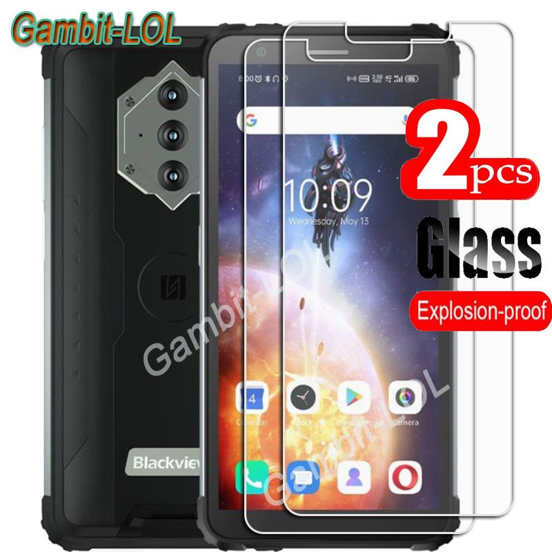 Para blackview bv6600e vidro temperado protetor em blackviewbv6600e bv6600 5.7 Polegada protetor de tela inteligente capa de telefone filme