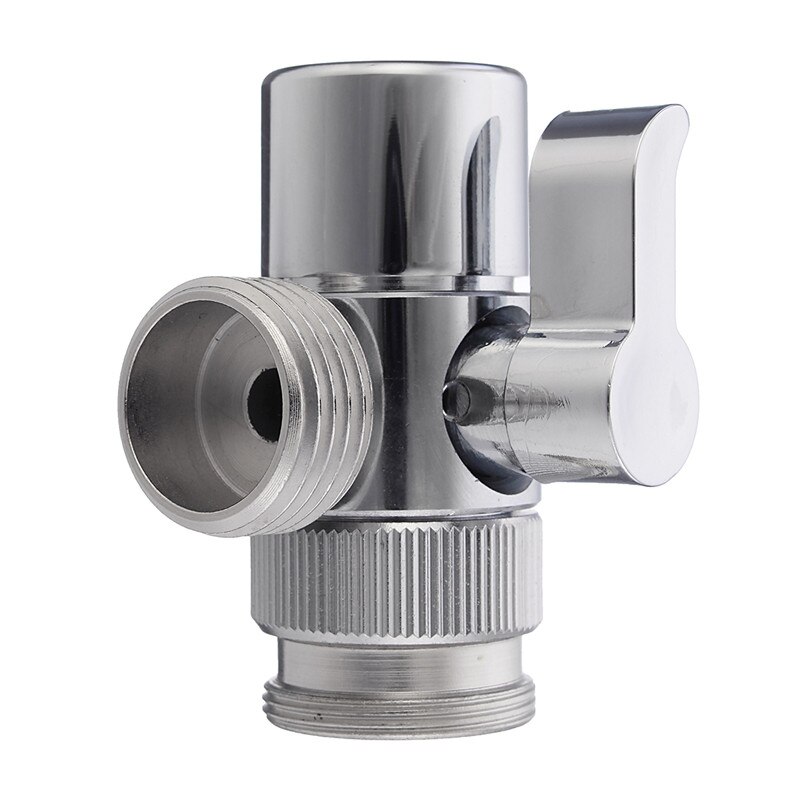 3 Way Sink Tap Mixer Faucet Diverter Valve Bathroom Brass Adapter Faucet Splitter Diverter Kitchen Faucet Accessories