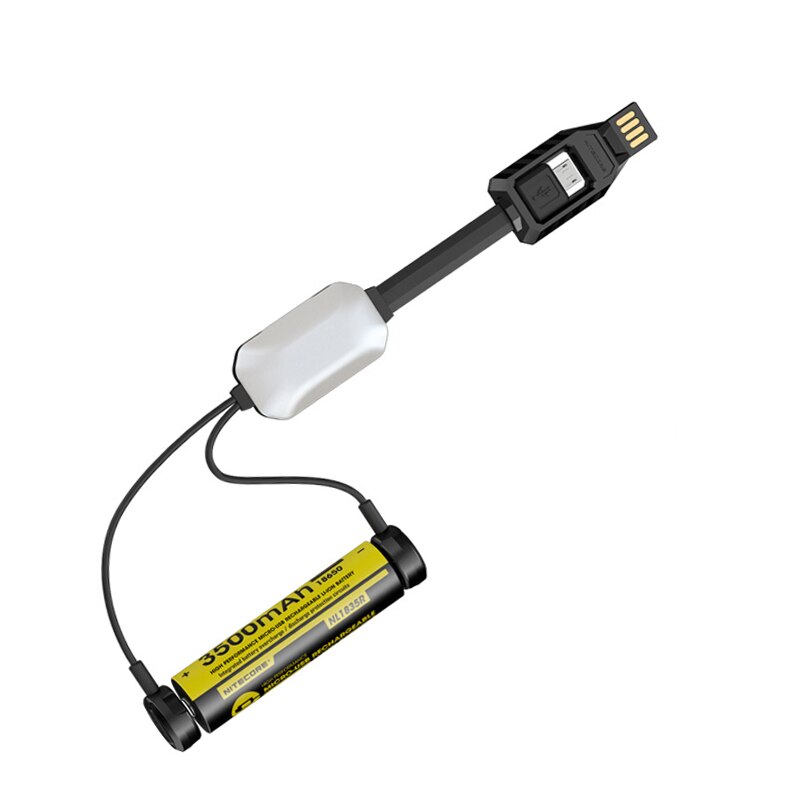 Nitecore LC10 Draagbare Magnetische Outdoor Intelligente Lader Voor Cilinder Oplaadbare Li-Ion Batterij 18650 21700 26500