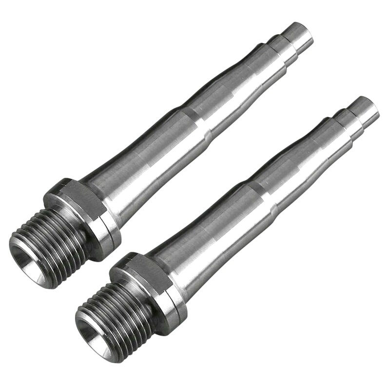2Pcs Fahrrad Titan Pedal Spindeln Fit für SpeedPlay Null X1 X2 & Licht Aktion 78Mm