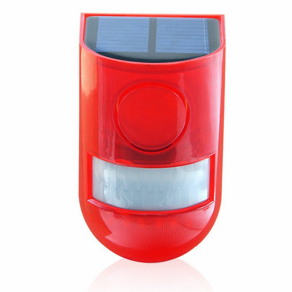 Solar Alarm Light Wireless IP65 Motion Sensor Outdoor Garden Security Lamp for Safety Home Factory Garden Smart Fast Alarm: TL308901