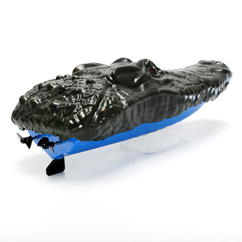 Cabeza de cocodrilo RC barco 2,4G simulación eléctrica vehículos RTR modelo divertido niños juguetes modelo barco para niños
