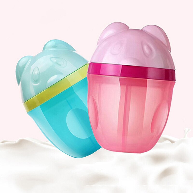 Baby mælkepulver dispenser mad slik beholder opbevaring giftfri æske