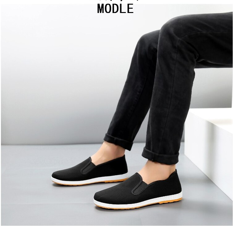 Bruce Lee Vintage Chinese Cotton Shoes Kung Fu Wing Chun Shoes Martial Art Jeet Kune Do Breathable Cloth Footwear