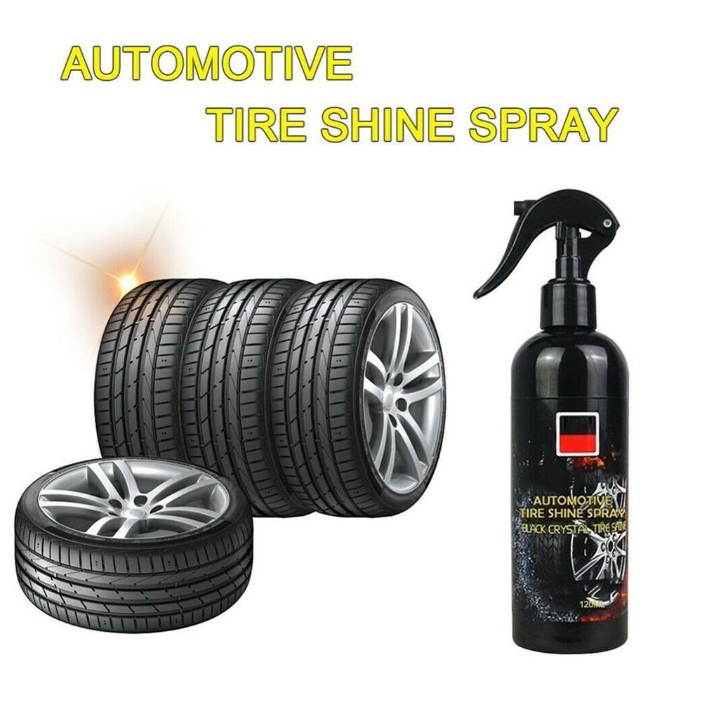 Herramienta de limpieza de Interior de coche, accesorio multifuncional de encerado, agente de restauración de ruedas, E4L8, 100Ml