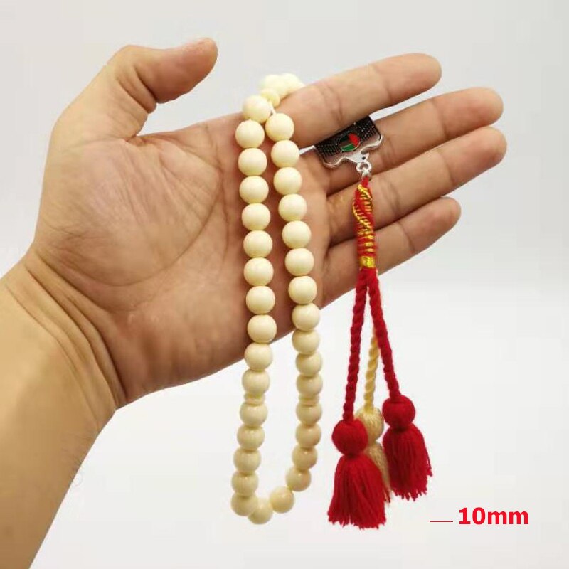 Verenigde Arabische Emiraten Imitatie Ivoor Hars Tasbih Misbaha Moslim Rozenkrans