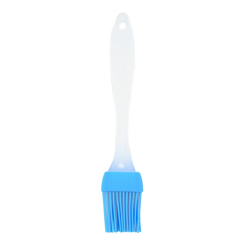 Brosse à Gel de silice haute température, outil de cuisson pour Barbecue, poignée en PP, outils de cuisine pour BBQ, 1 pièces: BLEU CIEL