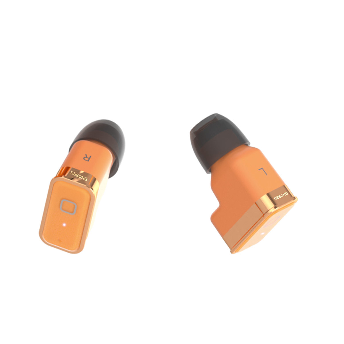 Original T93 Bluetooth Earphones HIFI Sound Touch Headset Apply To Portable Headphone Of T93 SmartWatches: khaki