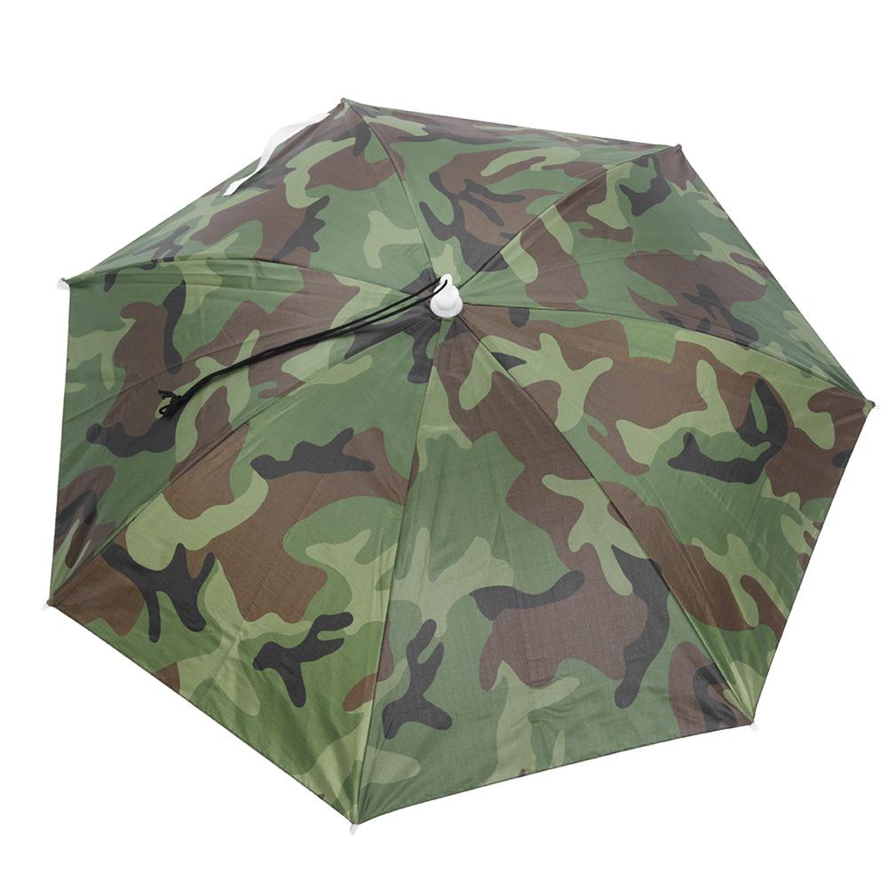 Chapeau de pêche pliable, équipement de pluie, parapluie pour pêche, randonnée, plage, chapeaux de tête, équipement de Camping en plein air, matériel Pesca