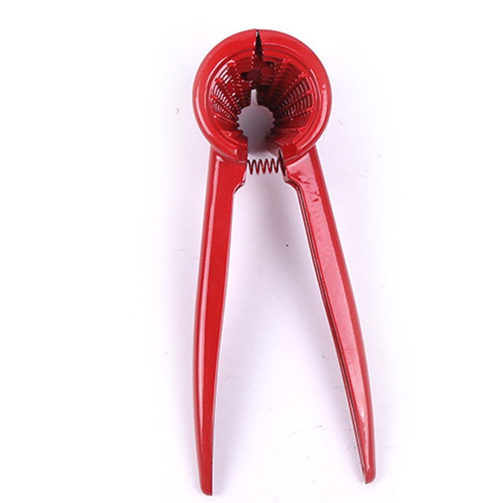 1pc Nutcracker Sheller Clip Funnel Nut Cracker Splash Proof Nutcracker Metal Sheller Kitchen Walnut Cracker Portable Opener Tool