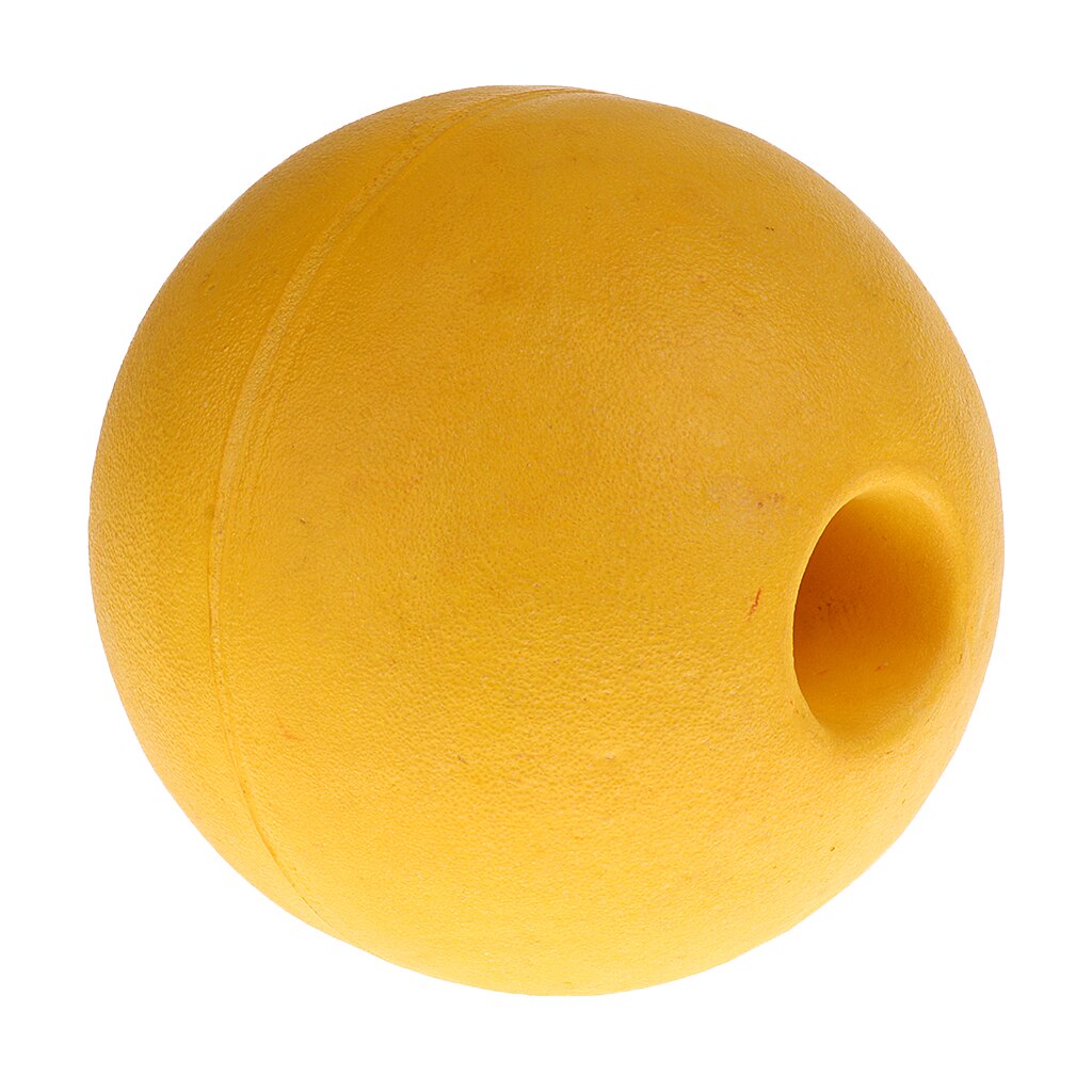 Round Ball Float for Water Ski Wakeboard Fishing Anchor RopeLineFloats Swimming: Yellow 15x15cm