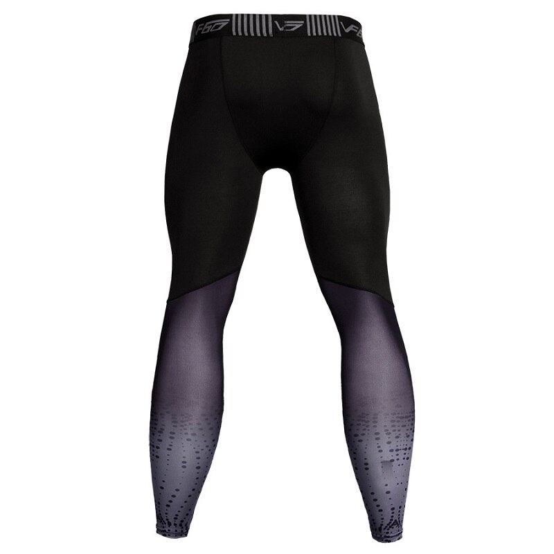 Leggings herr fitness sport leggings löpträning hög stretch snabbtorkande tjogger byxor som andas herr joggingbyxor
