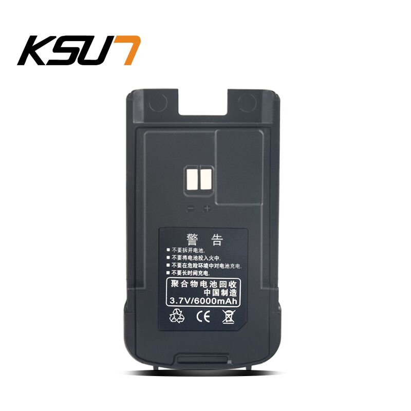 KSUN X-65 Walkie talkie batteria 3.7V 6000mAh citofono Walkie talkie Accessori