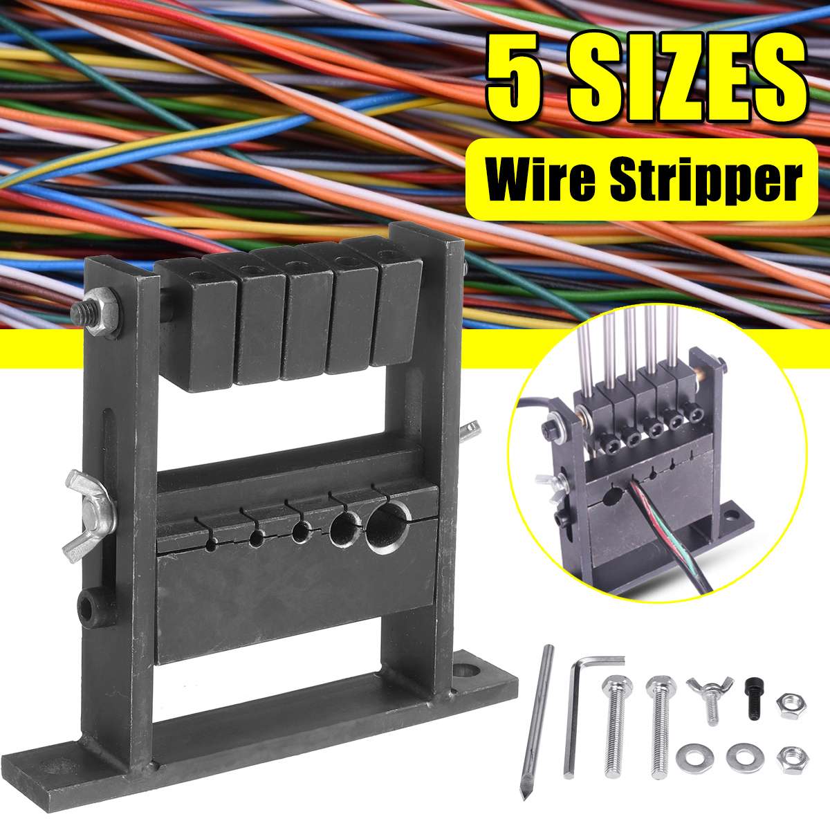 Swilet 1-30mm wire stripping maskine skrot kabel skrælning maskine kabel strip maskiner wire stripper maskine ledningsnet