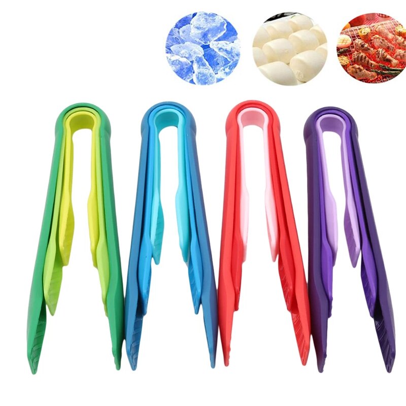 Pince de cuisine 3 pièces/ensemble en Silicone, en plastique, antidérapante, outils à salade pour barbecue, accessoires de cuisine pour Grill
