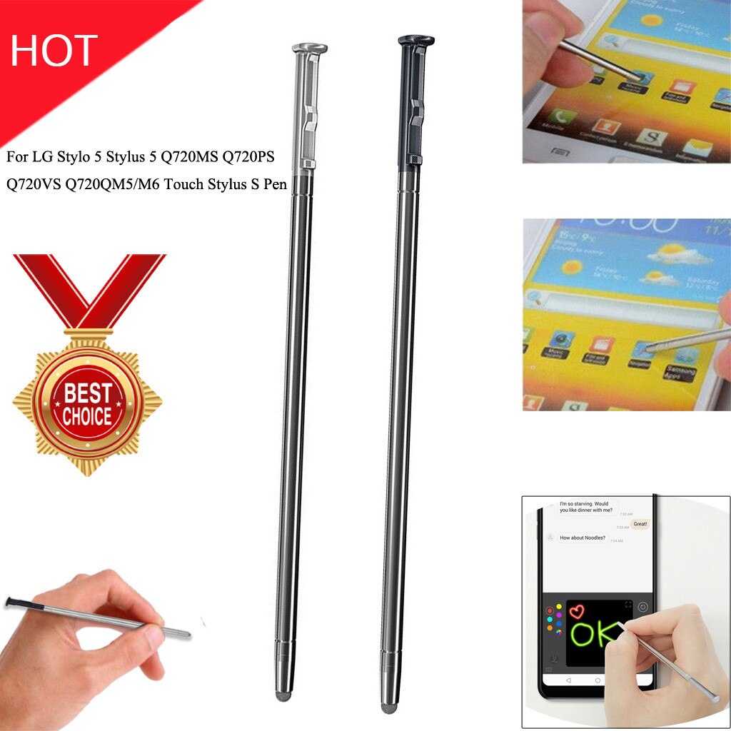 Touch Screen Capacitieve Stylus Pen Voor LG Stylo 5 Stylus 5 Q720MS Q720PS Q720VS Q720QM5/M6 Telefoon Vervanging Spare stylus Pen