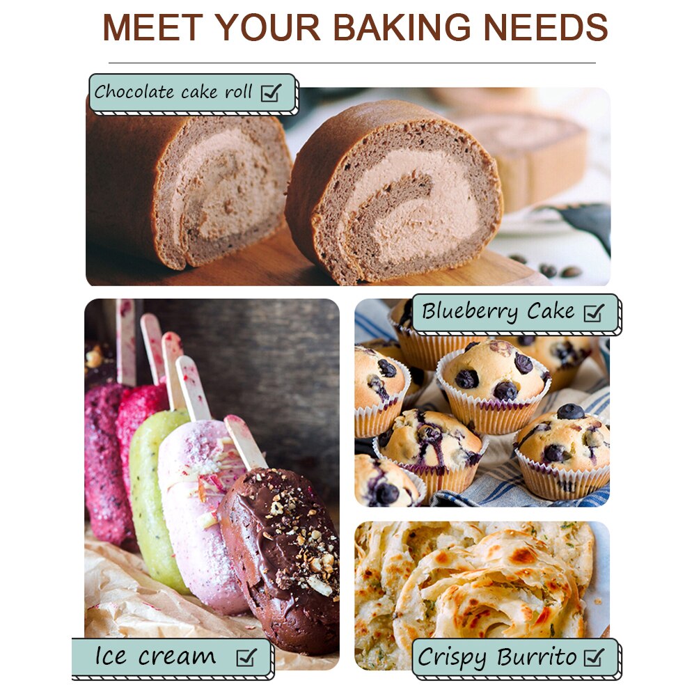 Electric Food Mixers Dough Mixer Egg Beater Food Blender for Kitchen 220V Sonifer