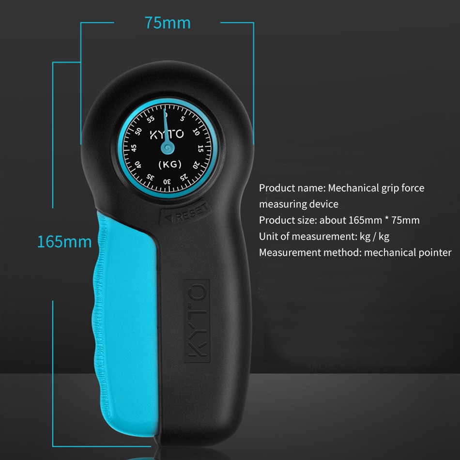 Dynamomètre de Fitness pour hommes et femmes, poignée, entraînement , exercice de rééducation, force des doigts, KY-23