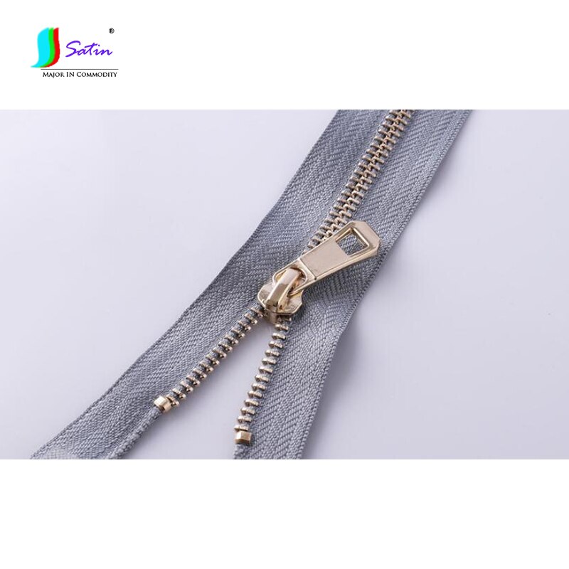 2 meter 5#  metalen groene verstelbare lengte montage rits diy handtassen tassen laarzen jaszak donsjack koperen rits  a0334f