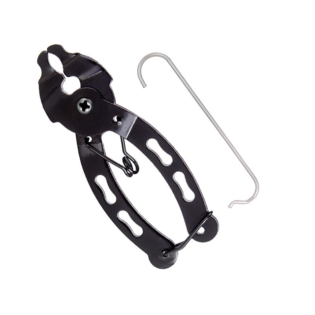Outil de lien rapide de chaîne de vélo, Mini pince de chaîne de vélo, pince à boucle magique, retrait d'outil de vélo, réparation rapide, outils de vélo: WHITE