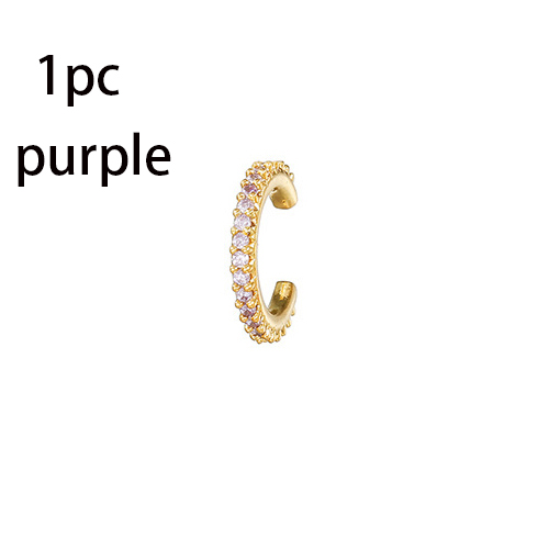Pendiente de aro de gota de agua de acero inoxidable con circonita roja y rosa de lujo para mujer, joyería Huggie chapada en oro de 18 quilates, pendientes para mujer: Color amarillo claro