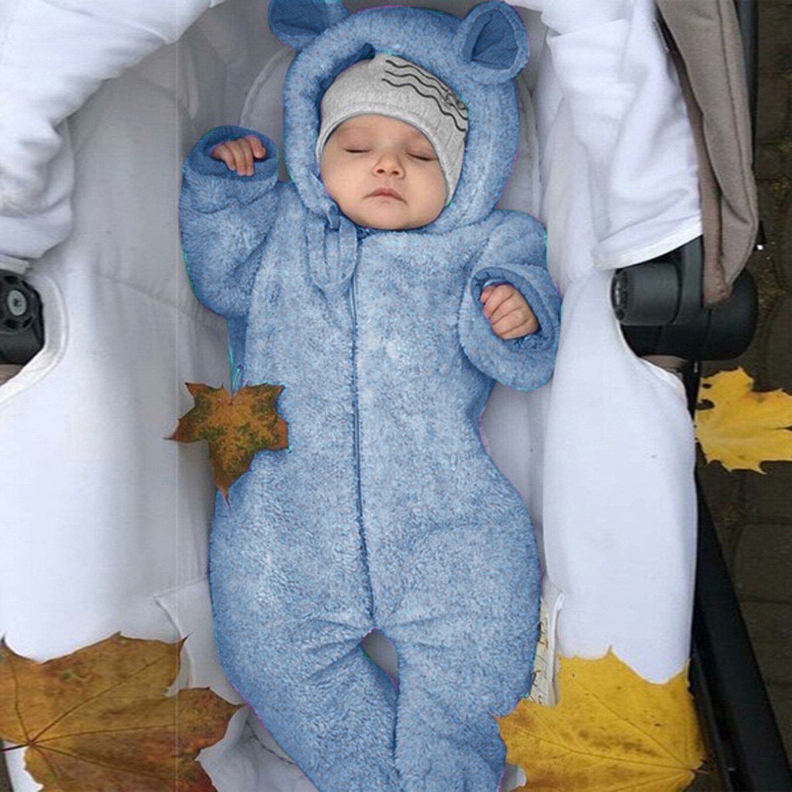 Pasgeboren Baby Jongens Meisjes Kleding Katoen Kinderen Romper Lange Mouw Winter En Herfst Uitloper Kleding Детская Одежда Warm