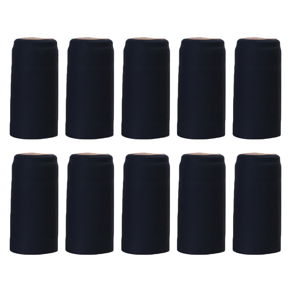100Pcs Krimpkous Capsules Wijn Fles Capsules Wijn Krimpkous Cap Wijn Krimpfolie Wrap Voor Rechte Mond Fles (Rood,: Goud