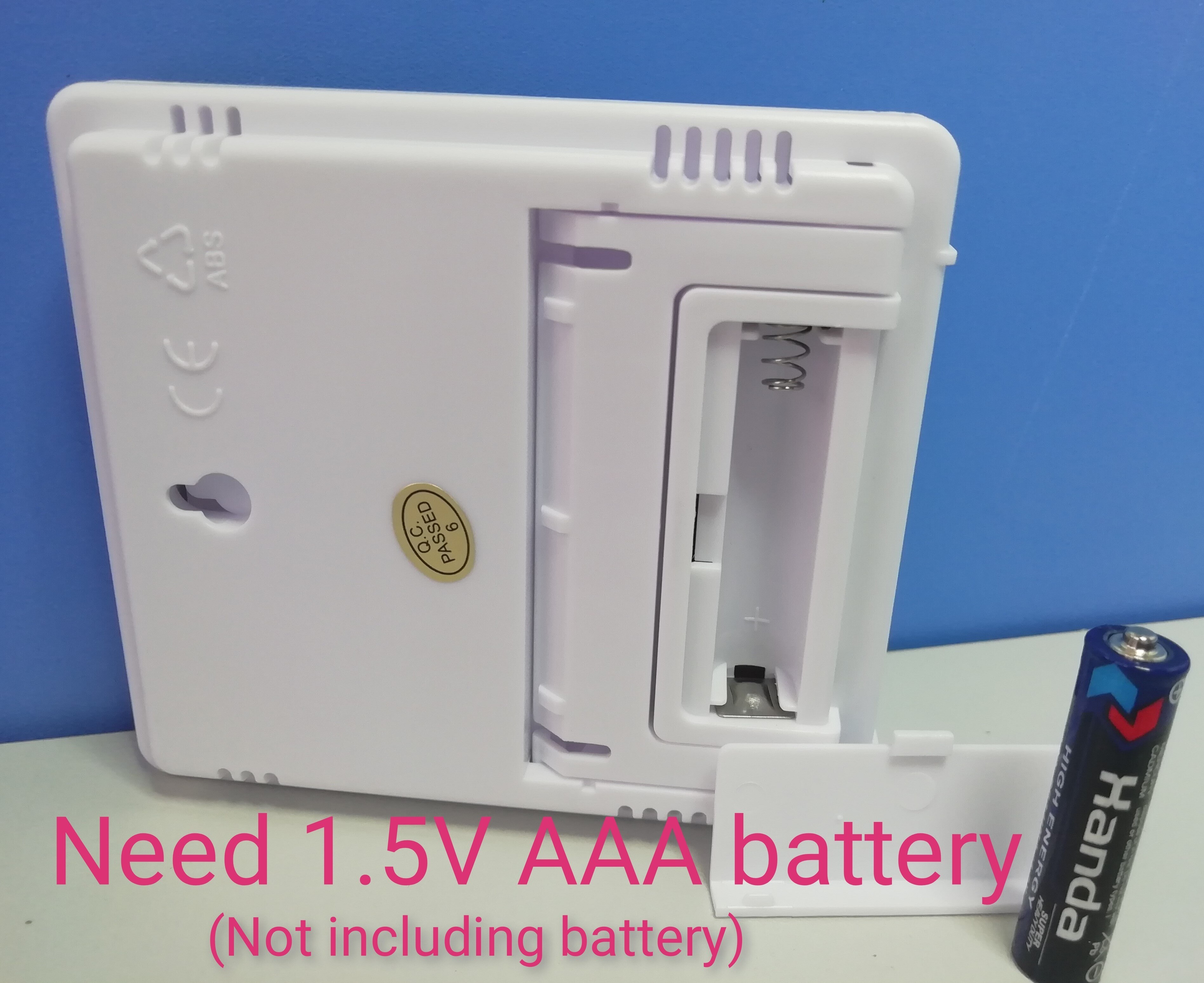 HTC-2 Digital indoor and external Temperature and Humidity Time Clock Alarm