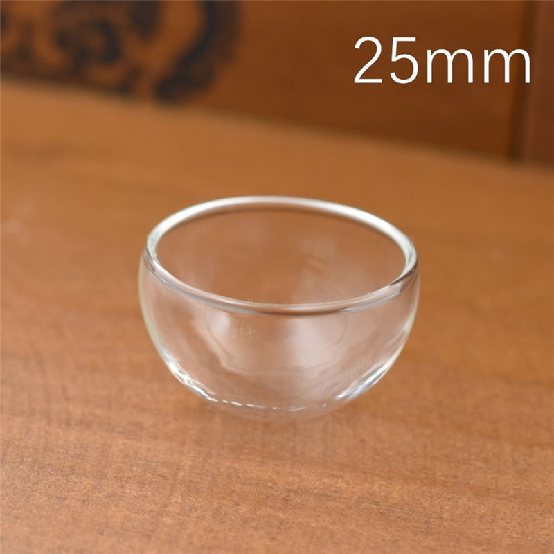10 Stück 15–30 mm hohle Glaskugel, blasiert, Glasflaschenperlen mit See, DIY Kugeln, Schmuckzubehör, Glasperlen, Zubehör, handgefertigt: Himmel Blau